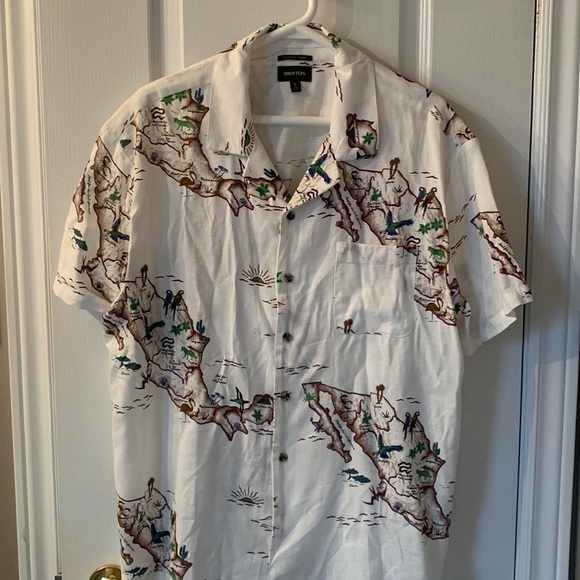 Brixton  Button Down Shirt - Picture 1 of 6